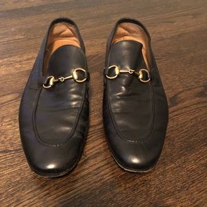 Men's Gucci Jordaan Leather Loafers